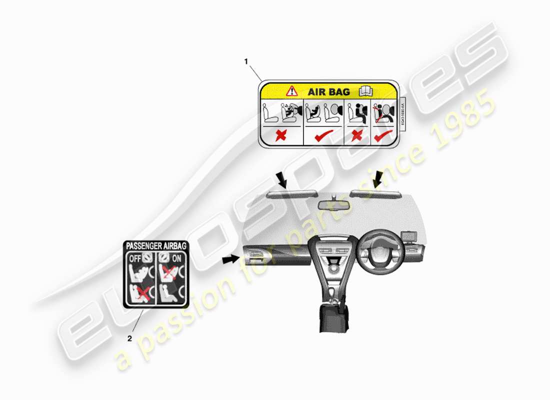 teilediagramm mit der teilenummer 74598-12010