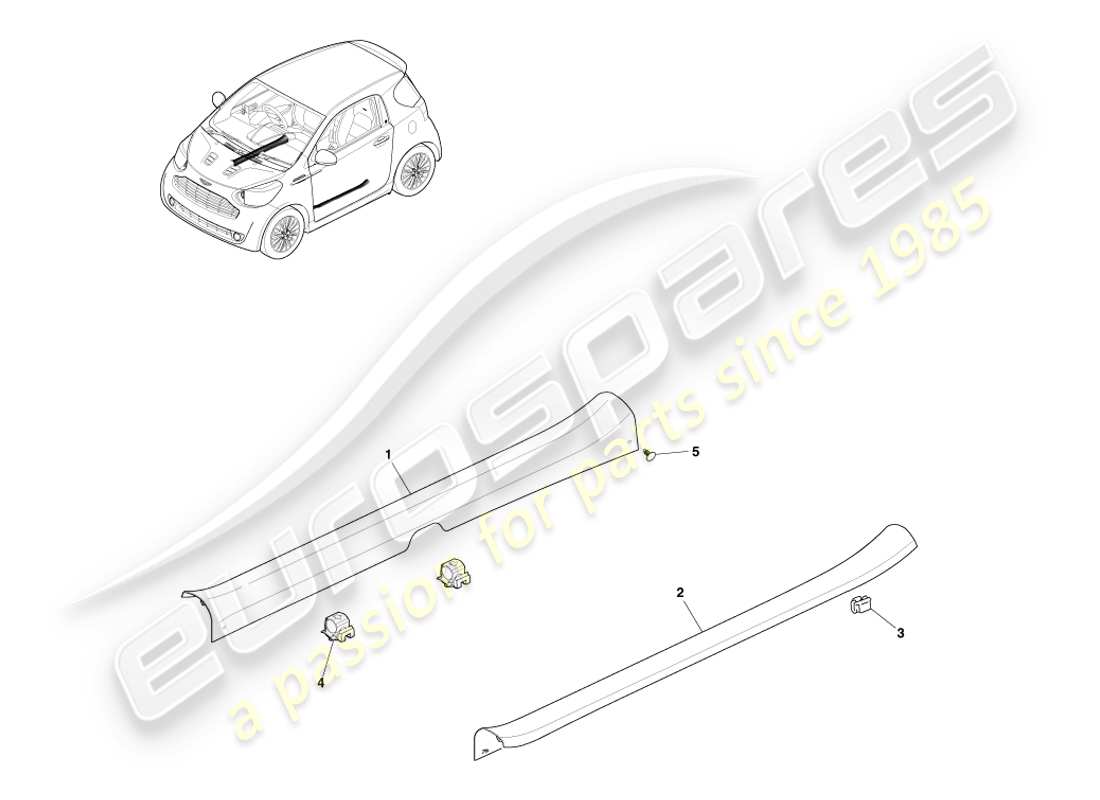 teilediagramm mit der teilenummer ay2y-101b05-aaw
