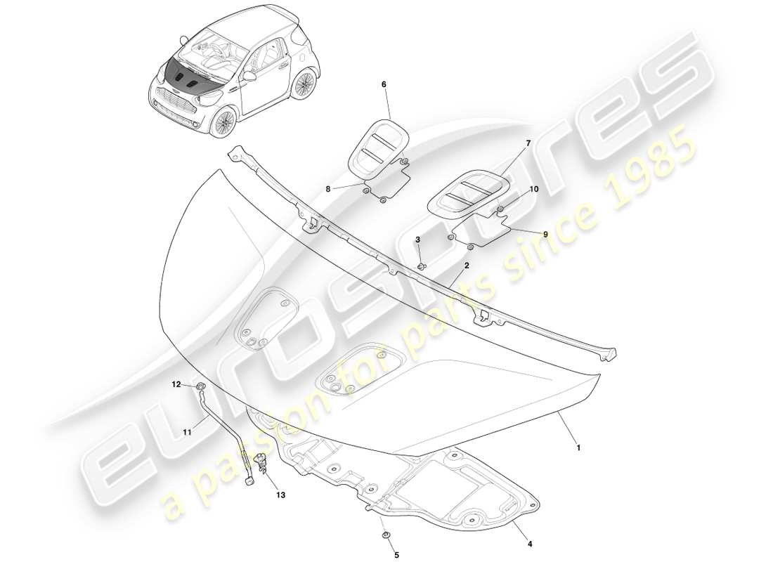 teilediagramm mit der teilenummer ay2y-16c693-da