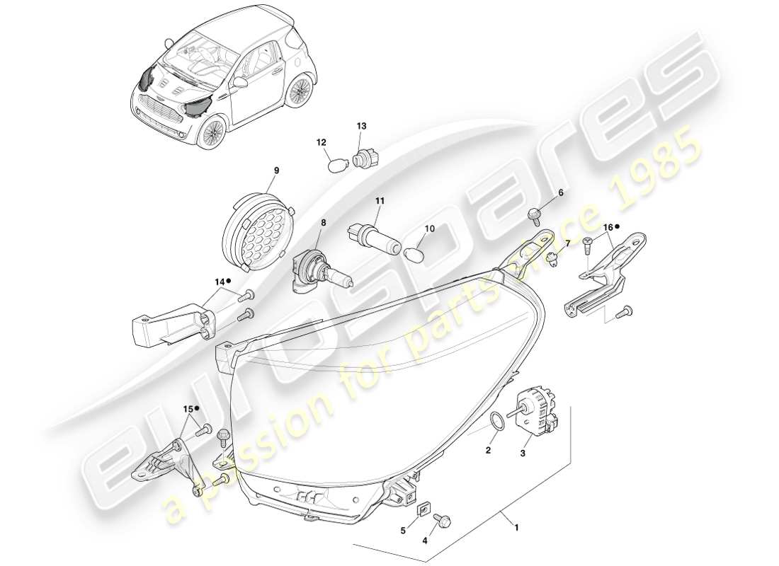 teilediagramm mit der teilenummer 81195-74030