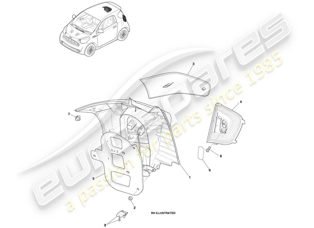teilediagramm mit der teilenummer ay2y-13404-da