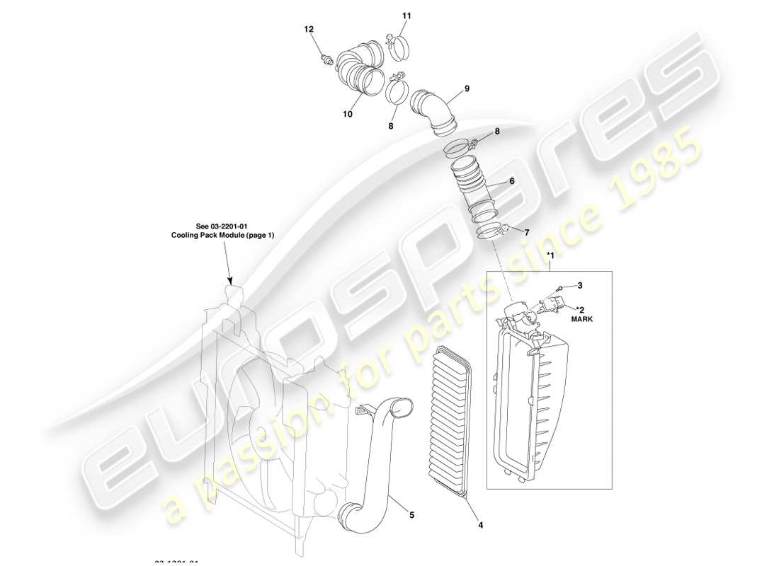 teilediagramm mit der teilenummer 22204-0v010