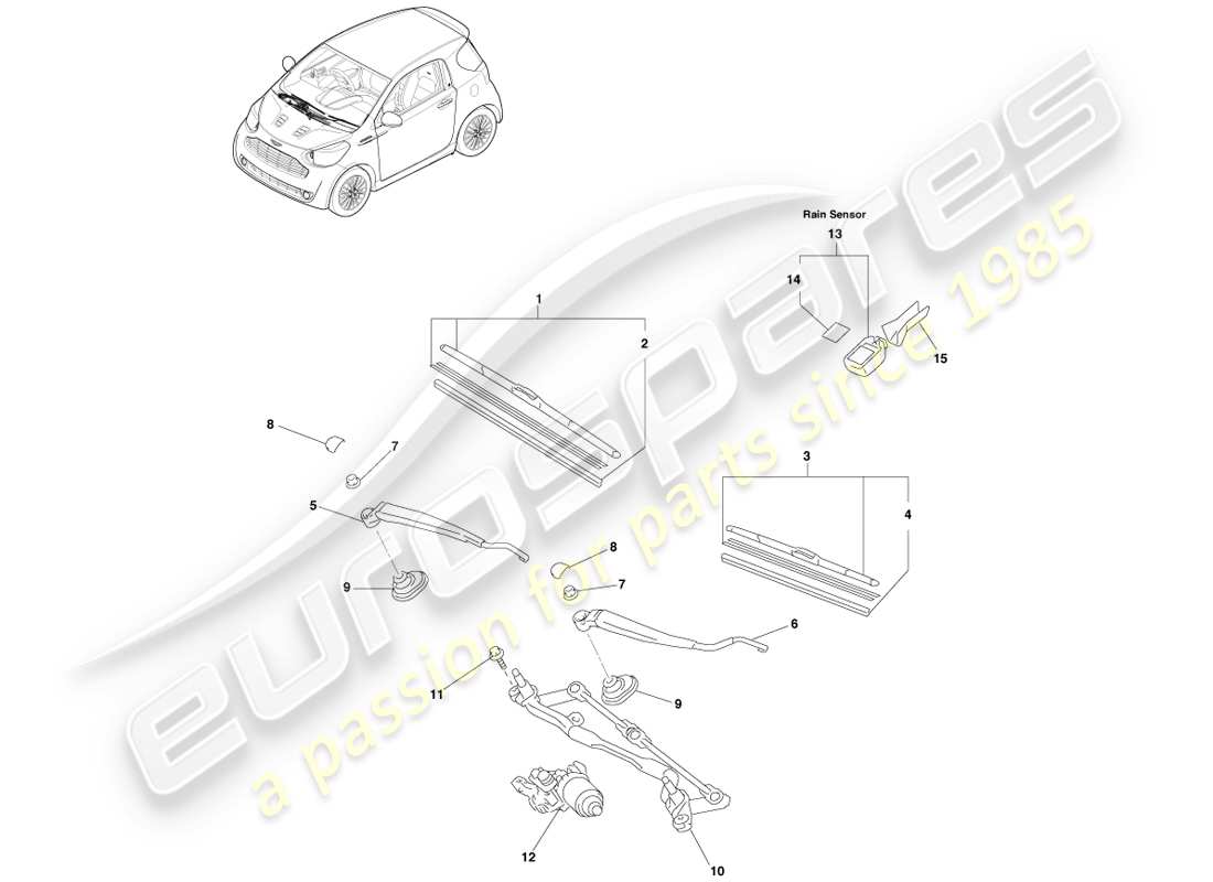 teilediagramm mit der teilenummer 85150-74030