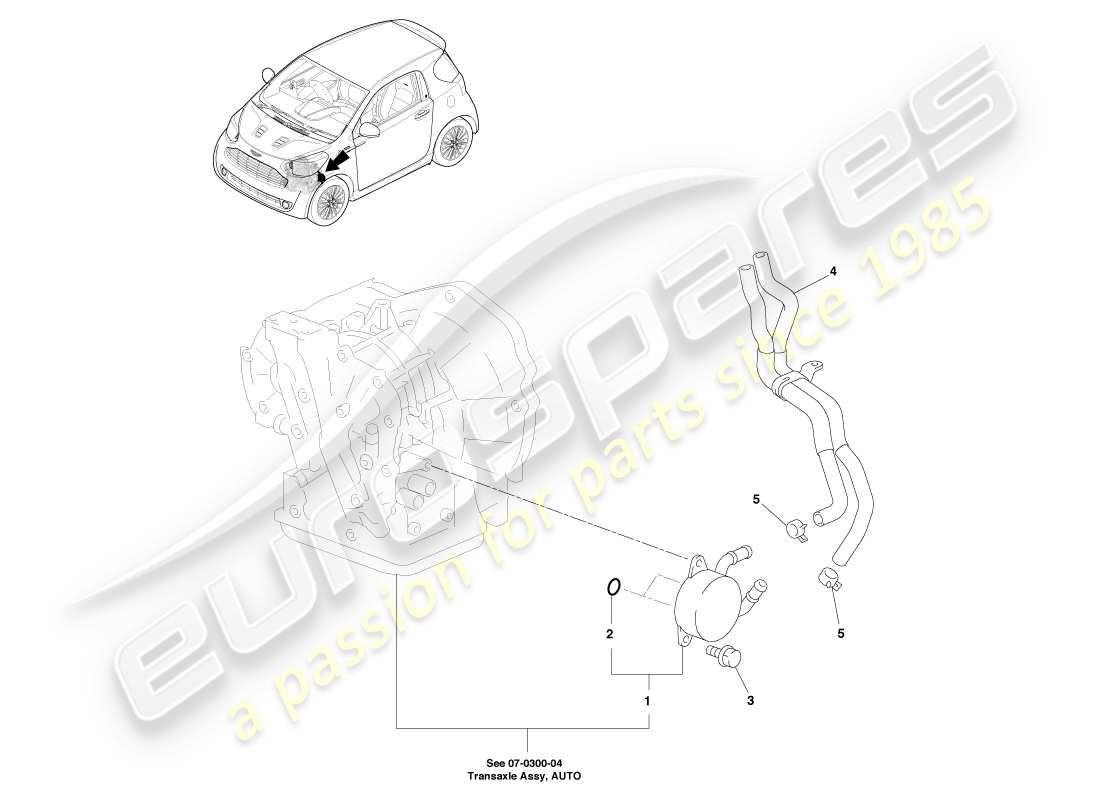 teilediagramm mit der teilenummer 33490-74010
