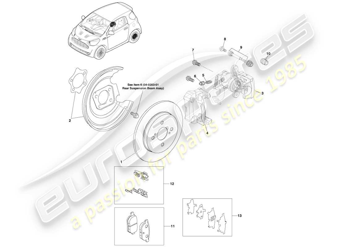 teilediagramm mit der teilenummer 04946-52080