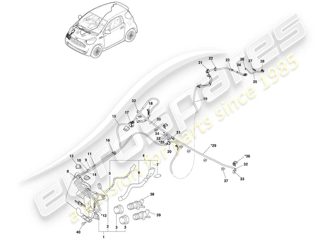 teilediagramm mit der teilenummer 85330-71010