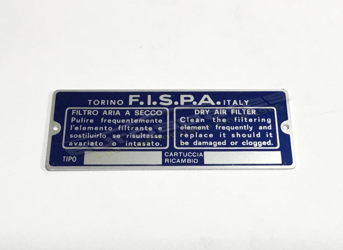 neue ferrari luftfilterplatte. teilenummer fpl006 (1)