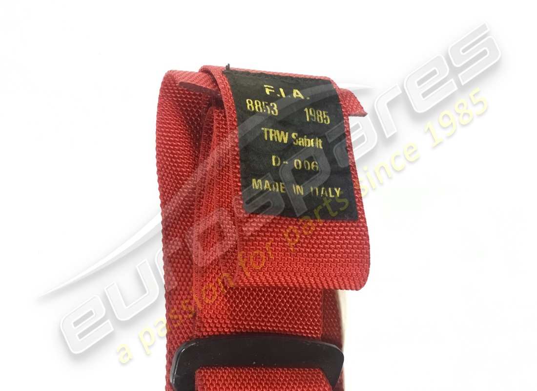 gebrauchtes ferrari 4 point sabelt-gurt-kit. teilenummer 626293576 (2)