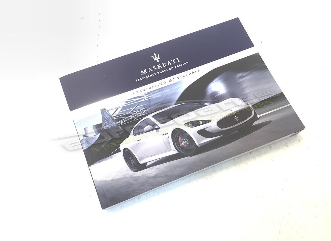 NEU (SONSTIGES) Maserati BENUTZERHANDBUCH M145OL MY12 JA . TEILENUMMER 84501700 (1)