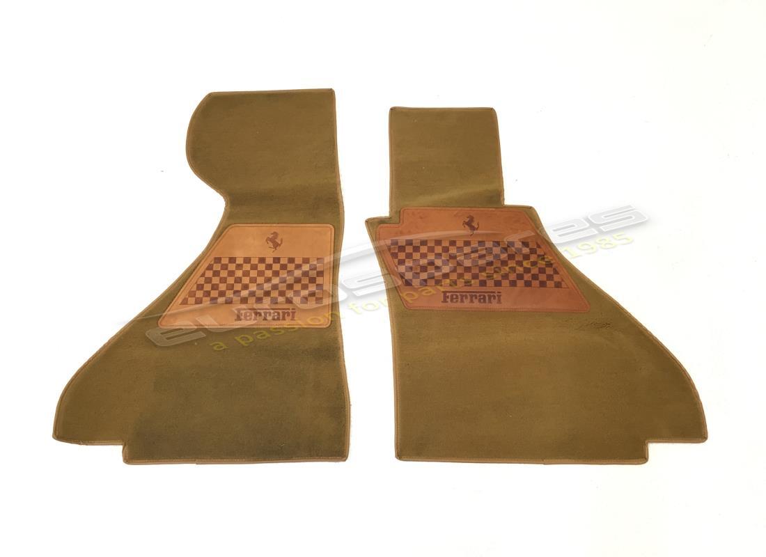 NEU (ANDERE) Ferrari MONDIAL T CAB RHD FLOOR MAT TAN PRO PR . TEILENUMMER 95999629 (1)