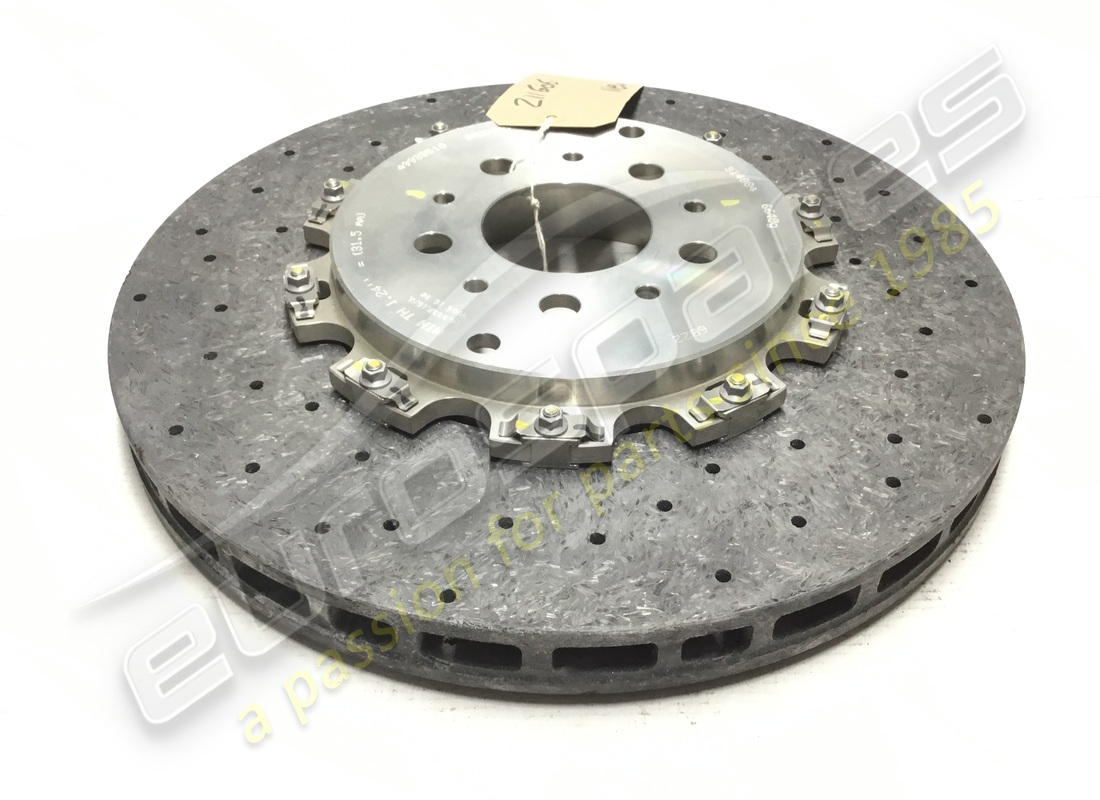 neu ferrari hinten carbon-keramik bremsscheiben. teilenummer 211606 (1)