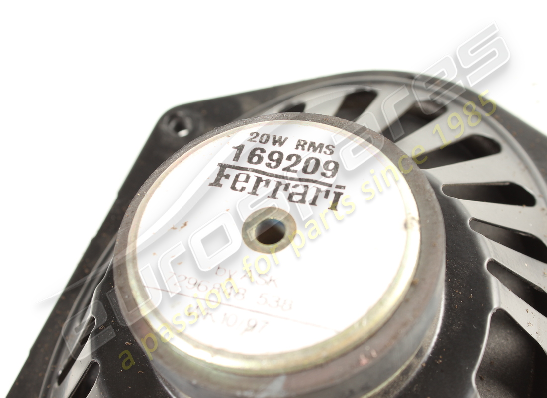 gebrauchter ferrari lautsprecher-woofer. teilenummer 169209 (1)