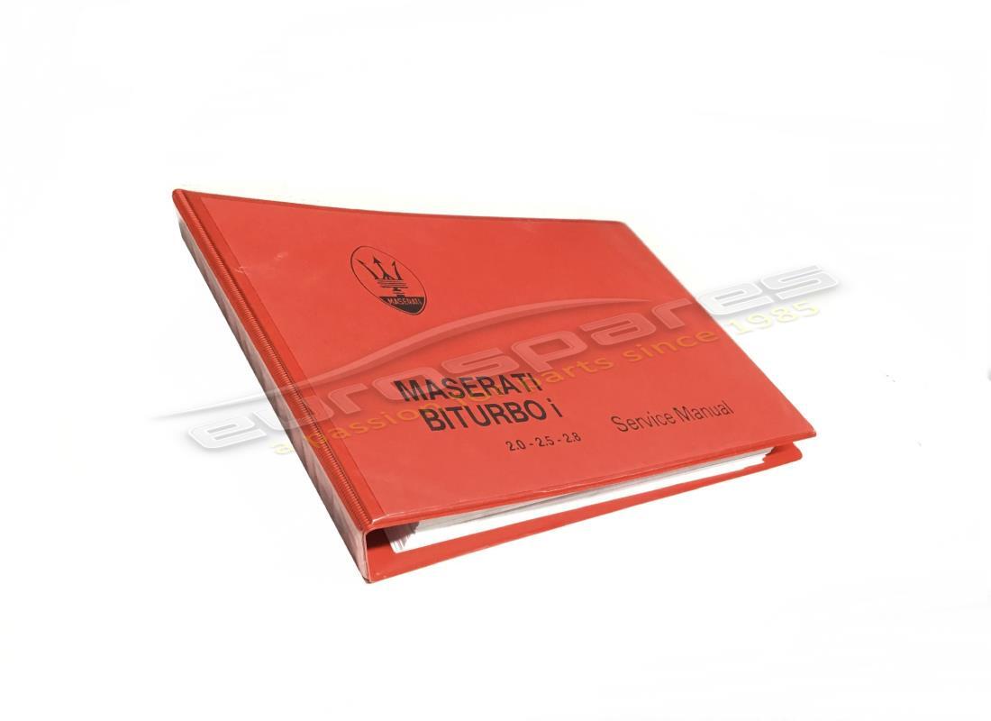 neues maserati servicehandbuch. teilenummer mhan001 (1)