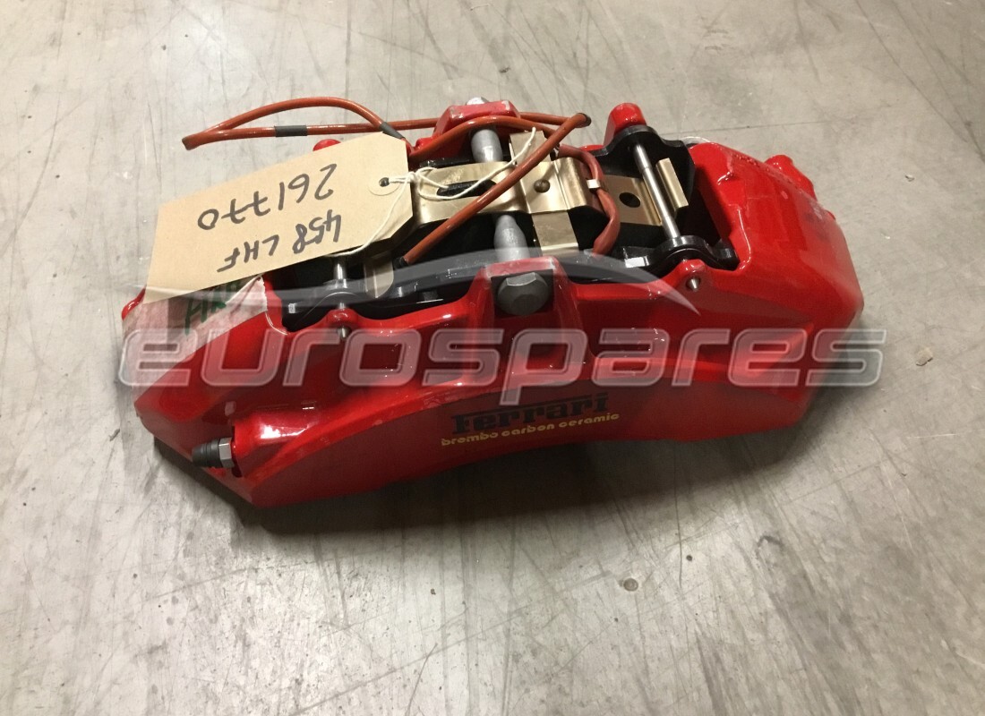 neuer ferrari vorderer linker bremssattel mit belägen. teilenummer 261770 (1)