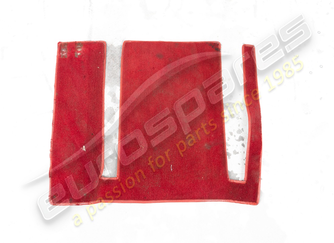 gebrauchter ferrari teppichsatz vorne links und rechts. teilenummer 95999641a (2)