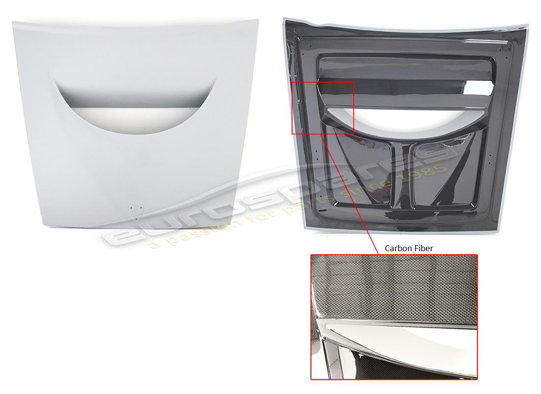NEUE Lamborghini KOMPLETTE VORDERE HAUBE AUS CARBON. TEILENUMMER 0079004667 (1)