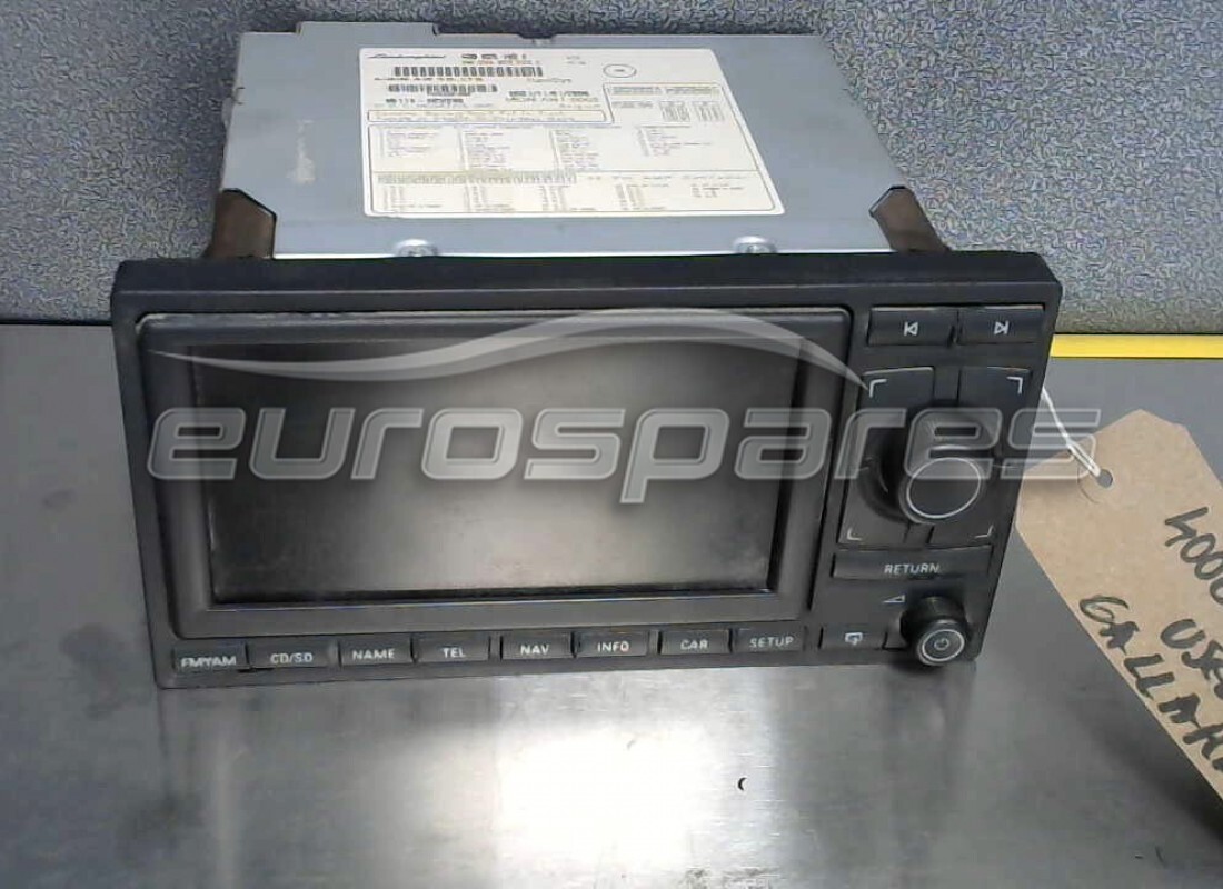 verwendet lamborghini radio/navigation. teilenummer 400035192e (1)