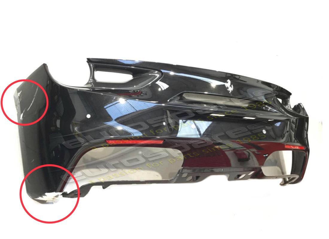 gebrauchter ferrari hinterer stoßstange. teilenummer 86637810 (1)
