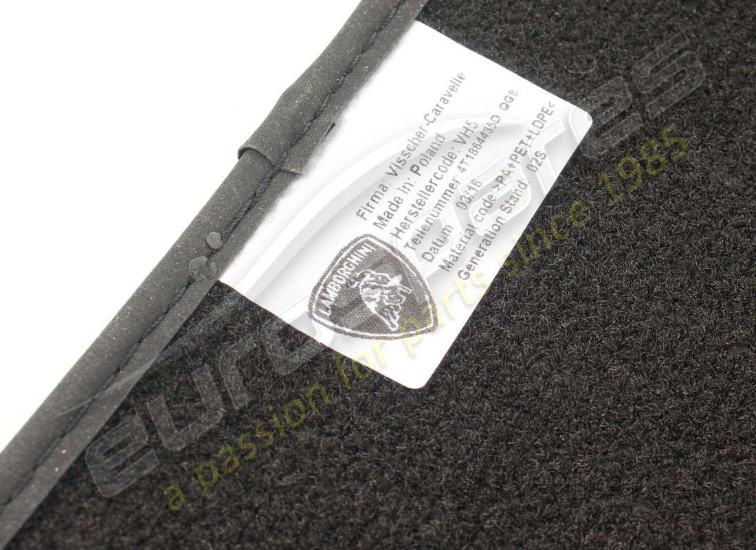 neu lamborghini 1 fussmattensatz. teilenummer 4t1864435dqg8 (7)