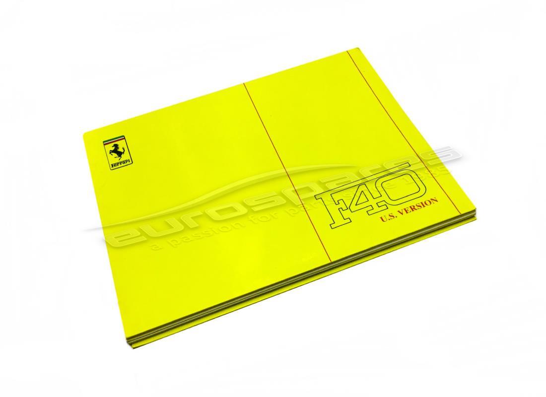 neues (anderes) ferrari handbuch. teilenummer fhan005 (1)