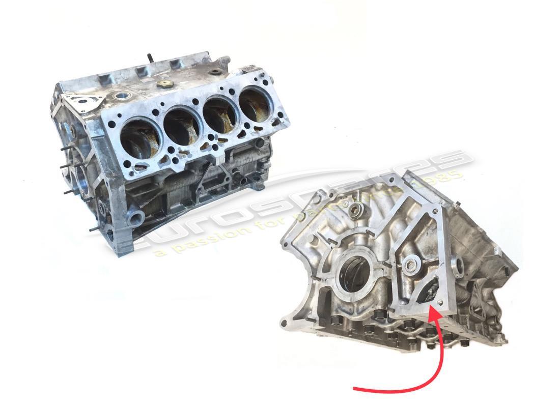 gebrauchtes ferrari kurbelgehäuse. teilenummer 127224 (1)