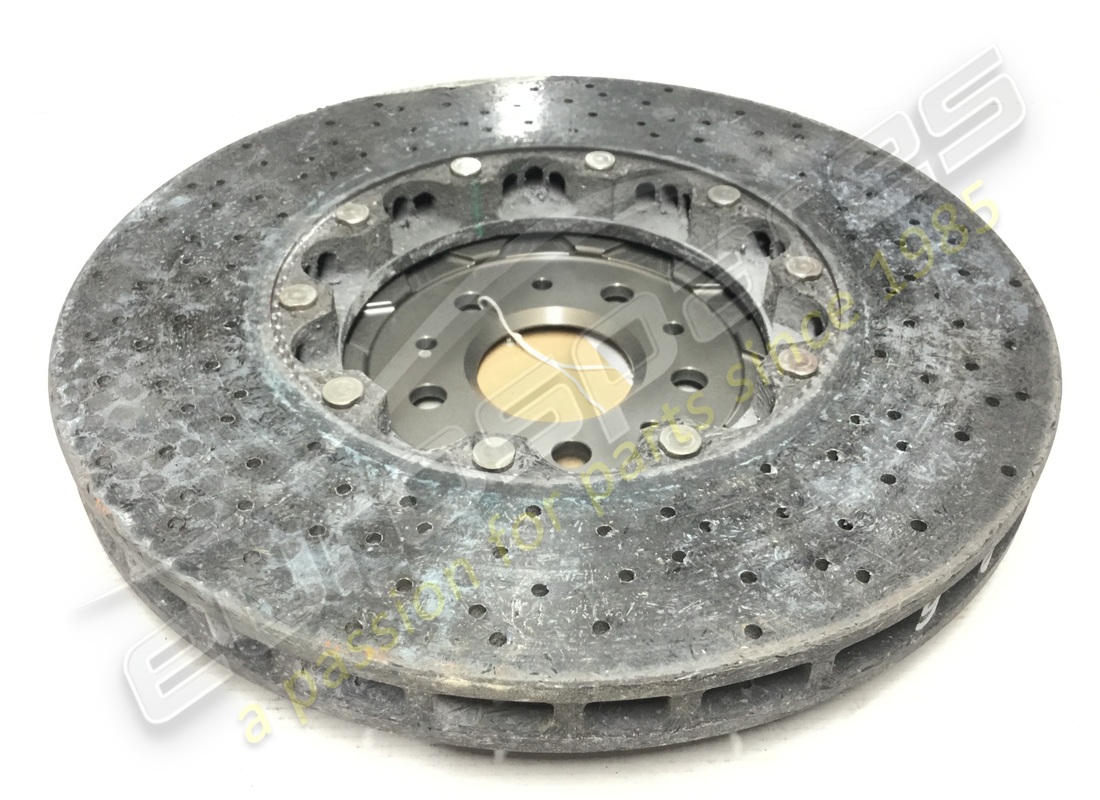 neue ferrari vordere bremsscheibe, carbon-keramik-version. teilenummer 225854 (2)