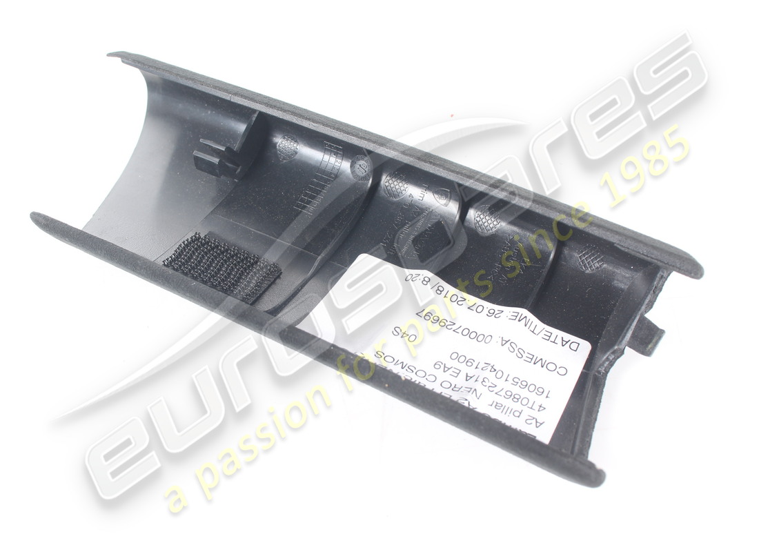 gebrauchte lamborghini zierleiste, säule links, alcantara. teilenummer 4t0867231a (3)