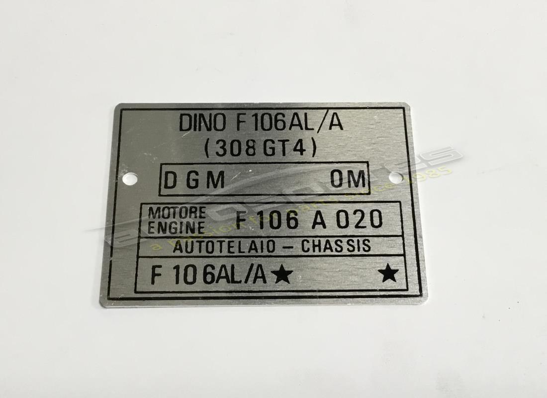 neue ferrari fahrgestellplatte. teilenummer dino100 (1)