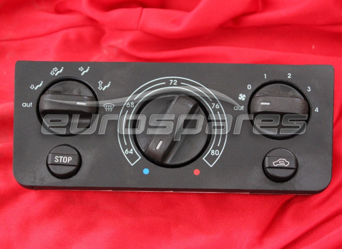 GEBRAUCHTES Ferrari KLIMAANLAGEN-BEDIENFELD (FAHRENHEIT). TEILENUMMER 65433300 (1)