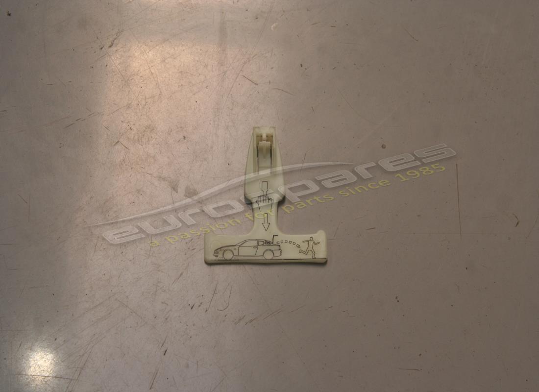 GEBRAUCHT Maserati KOFFERRAUMGRIFF FÜR SICHERHEITSKINDER. TEILENUMMER 67232100 (1)