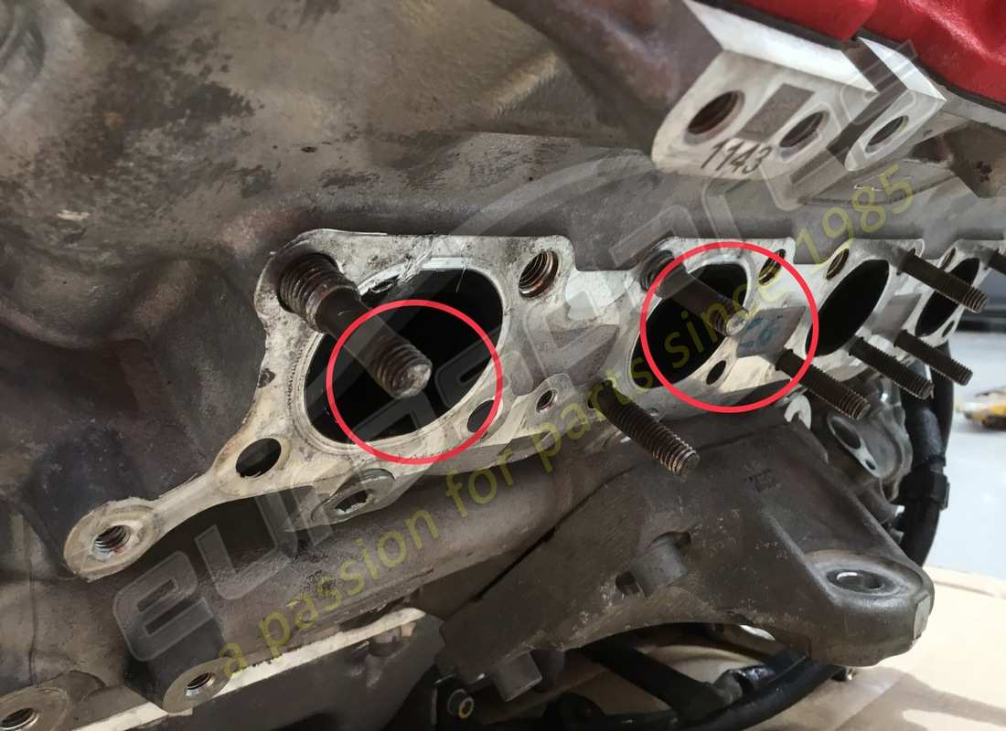 gebrauchter ferrari tributo-motor. teilenummer 985000334 (10)
