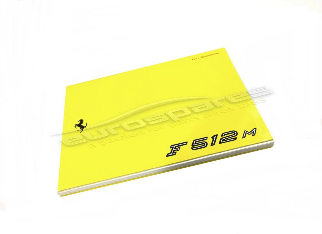 neues ferrari f512m bedienungsanleitung. teilenummer 95990170 (1)