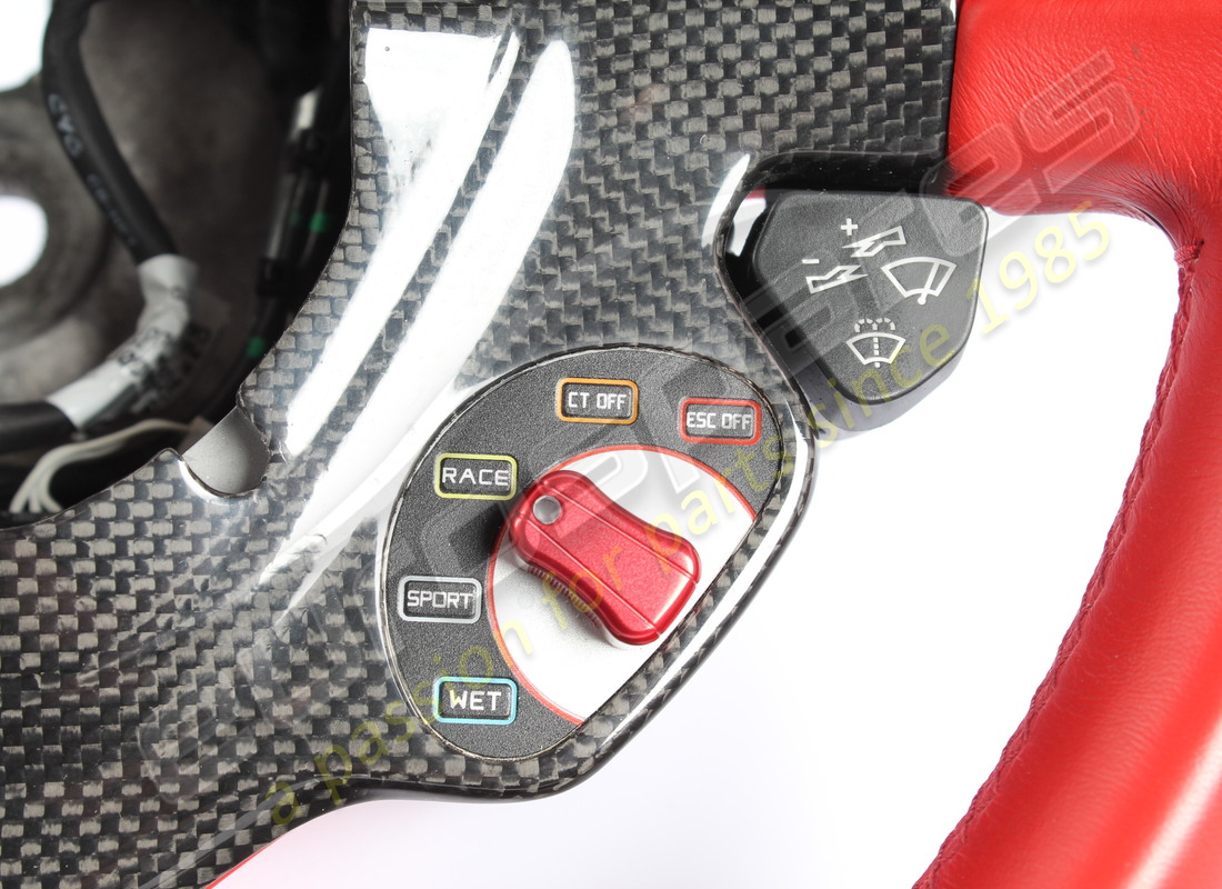 gebrauchtes ferrari komplettes lenkrad - nero [schwarz]. teilenummer 87233700 (3)