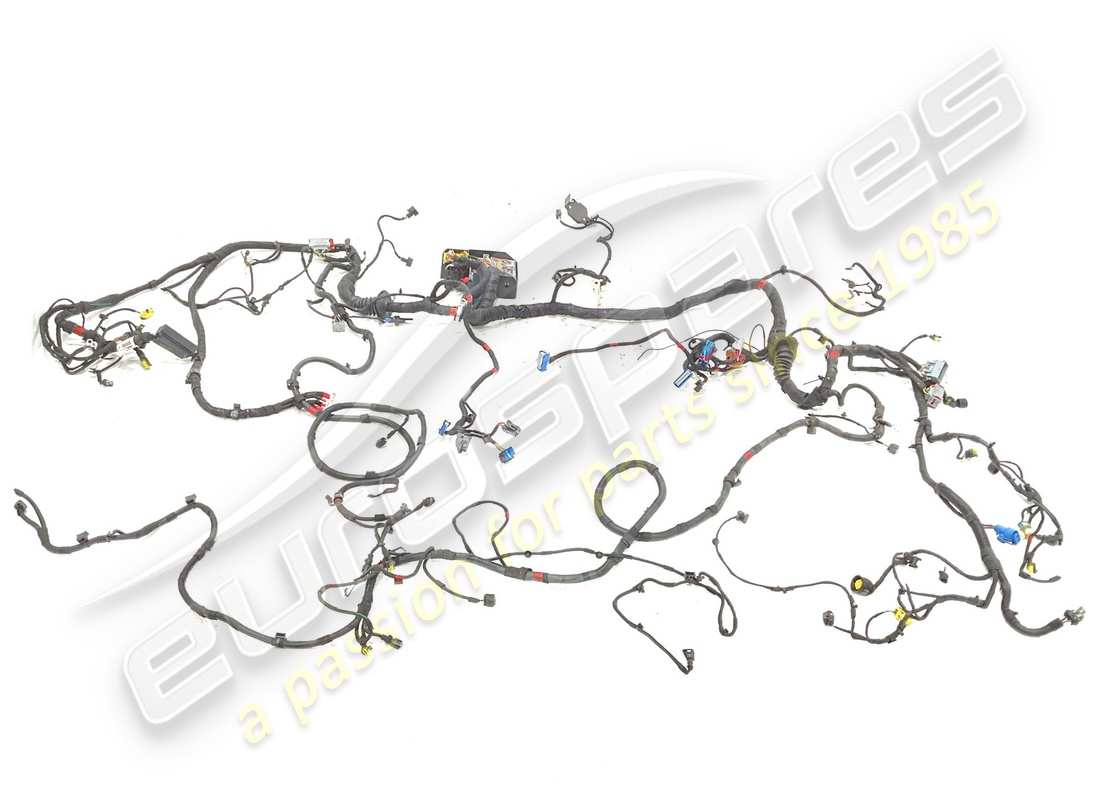 gebrauchter ferrari kabelbaum untere mitte vorne. teilenummer 255539 (1)