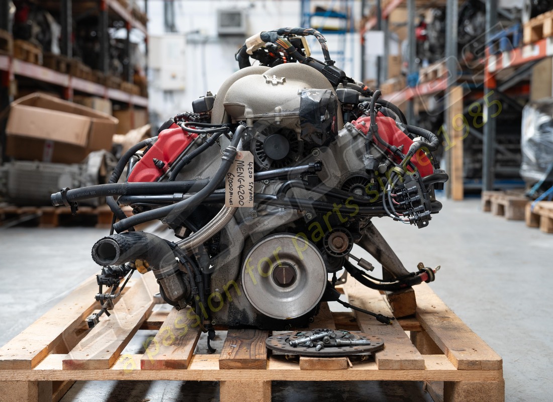 gebrauchter maserati 4200 motor. teilenummer meng4200 (4)