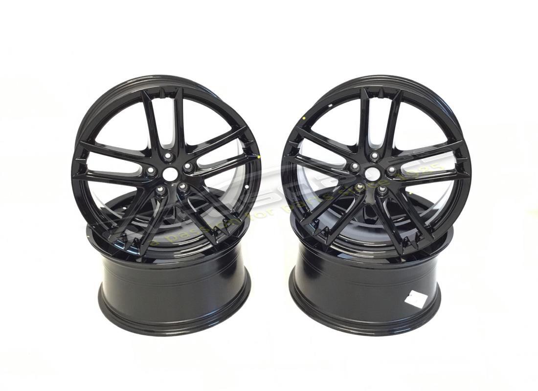 neues maserati räder set (trofeo stradale shiny black) 20''. teilenummer 83078505a (1)
