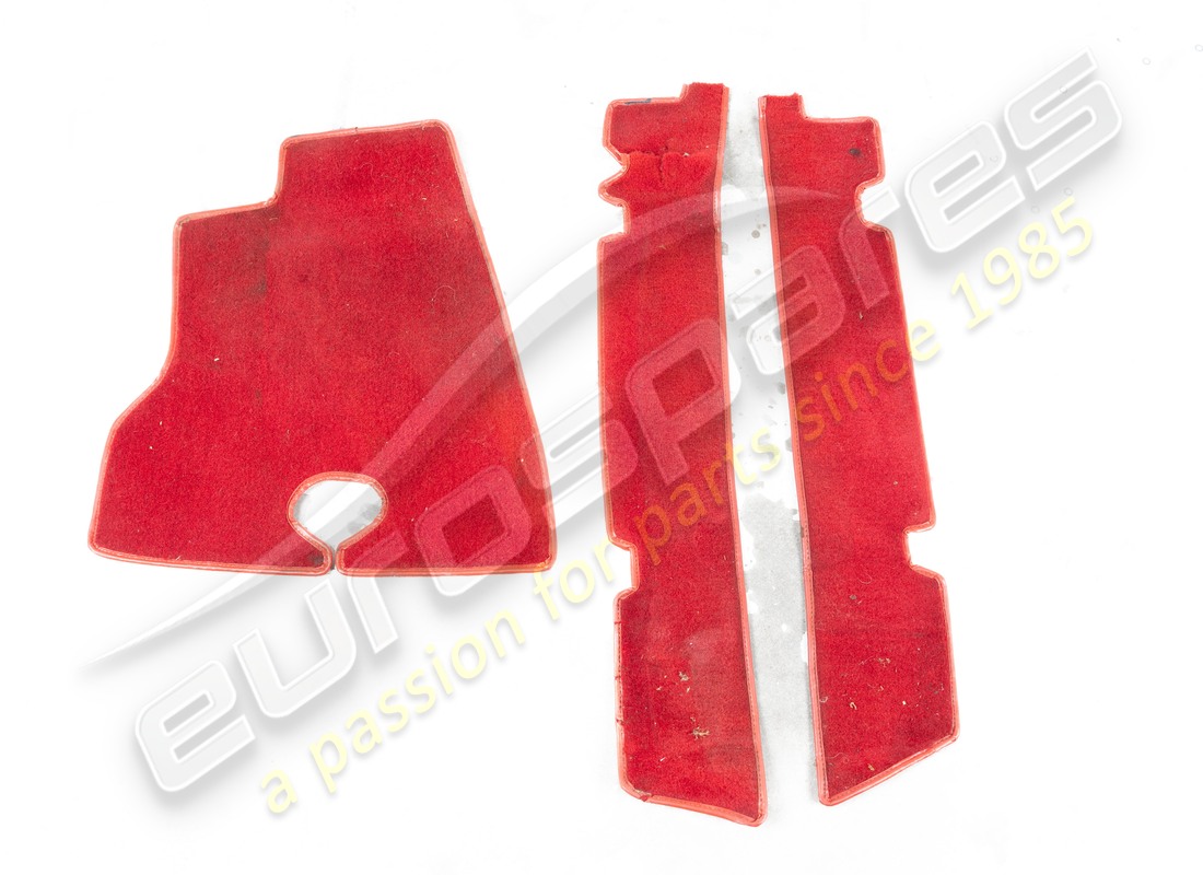 gebrauchter ferrari teppichsatz vorne links und rechts. teilenummer 95999641a (16)