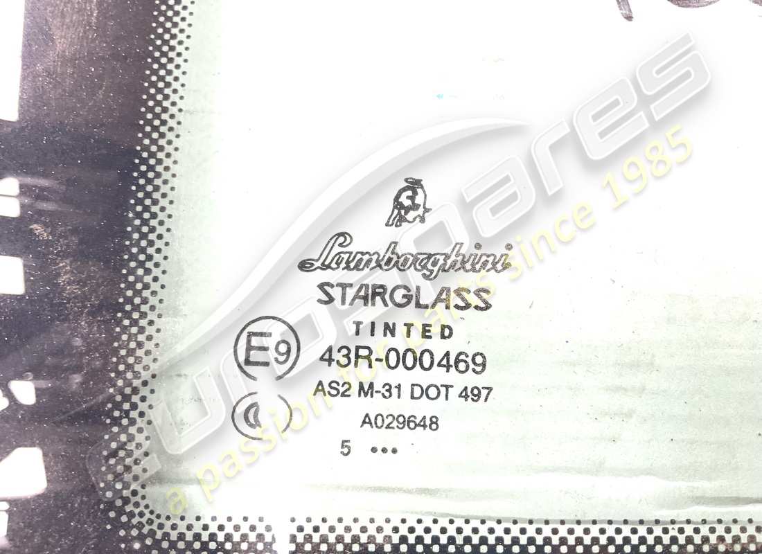 neu lamborghini seitenscheibe, hinten. teilenummer 408845299a (2)