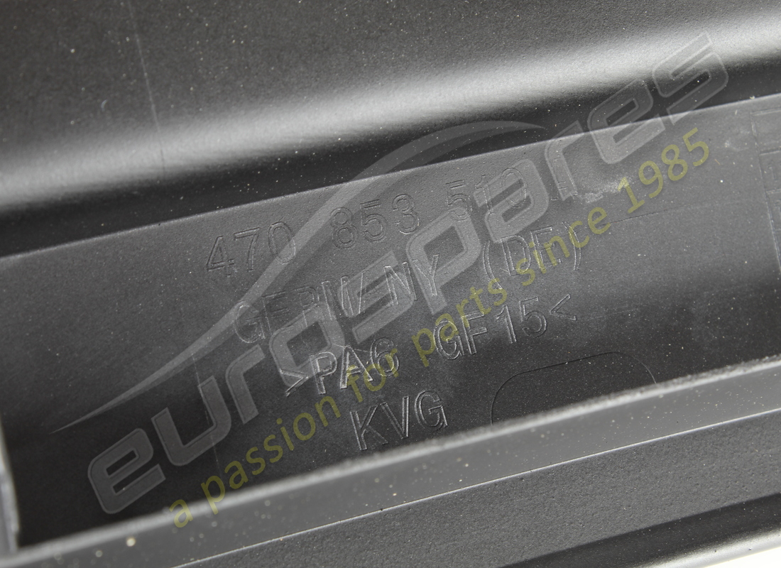 NEUES LAMBORGHINI-FORMTEIL. TEILENUMMER 470853506A (4) neues lamborghini-formteil. teilenummer 470853506a (4)