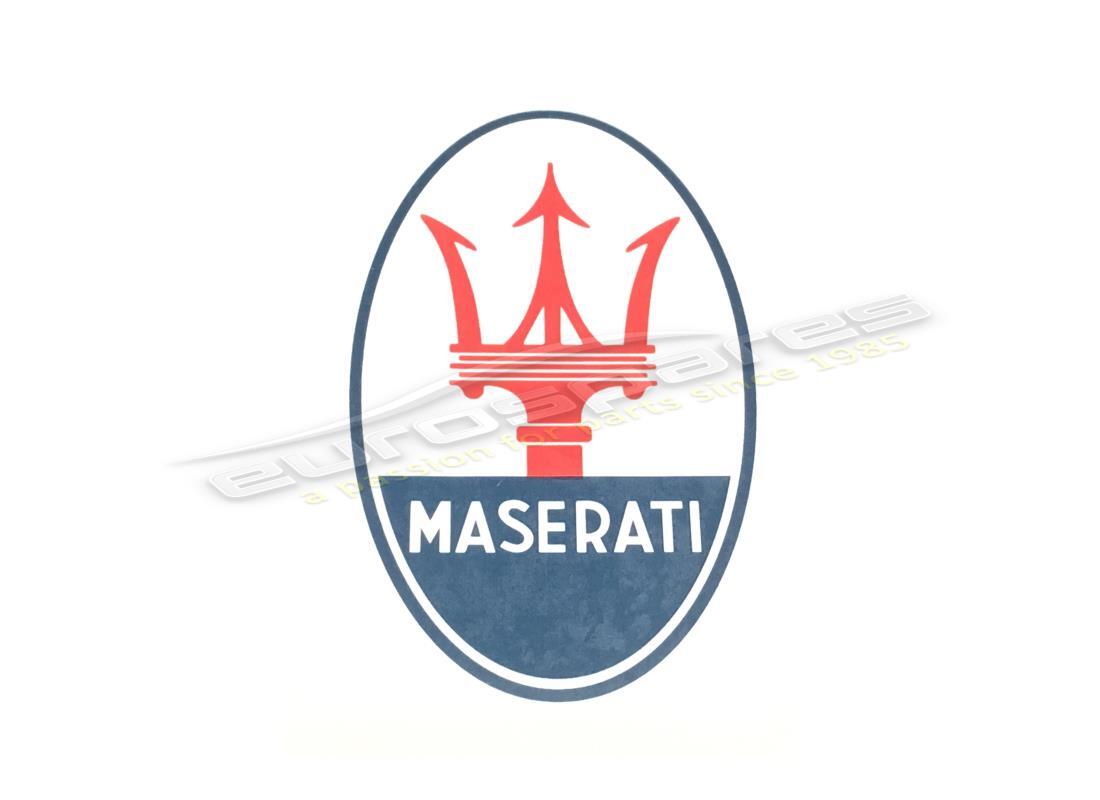neuer maserati kleiner ovaler aufkleber. teilenummer 920000745 (1)