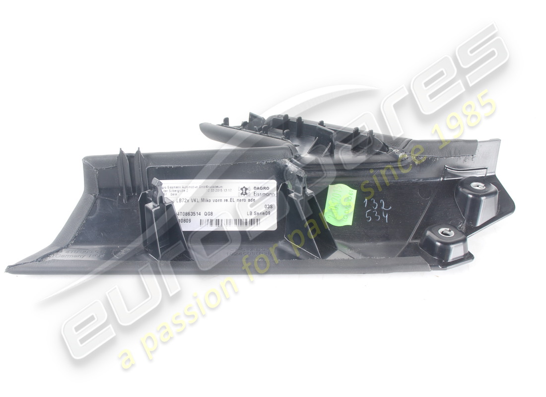 gebraucht lamborghini unterteil lw seitenabdeckung tunn.. teilenummer 4t0863514 (4)