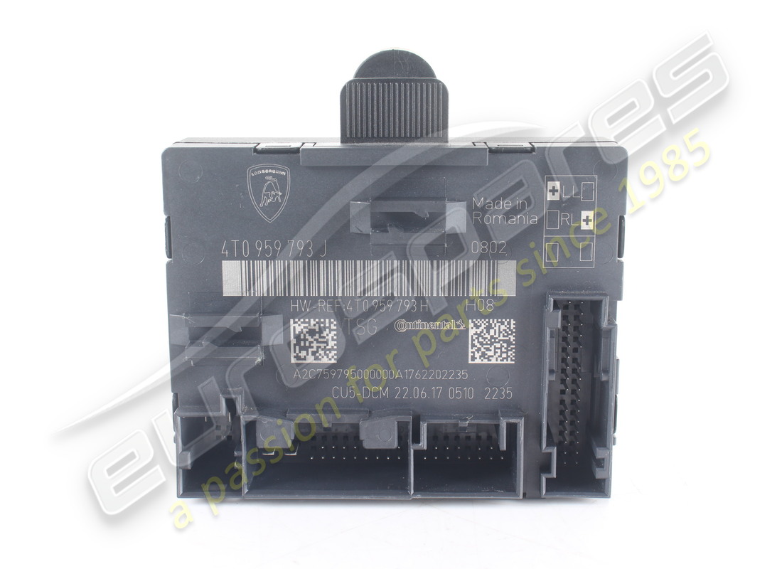 VERWENDET LAMBORGHINI TÜRSTEUERUNG DIAG-ADR: 042. TEILENUMMER 4T0959793J (2) verwendet lamborghini türsteuerung diag-adr: 042. teilenummer 4t0959793j (2)