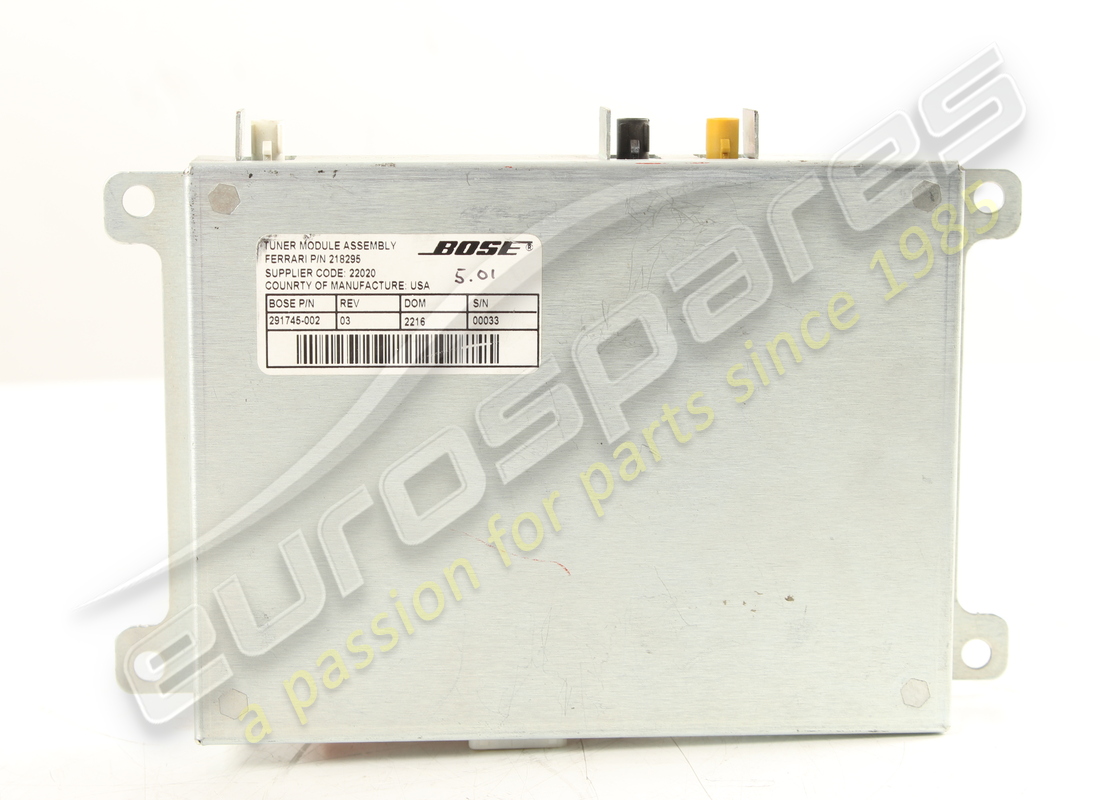 neue ferrari nit bose tuner box. teilenummer 218295 (2)