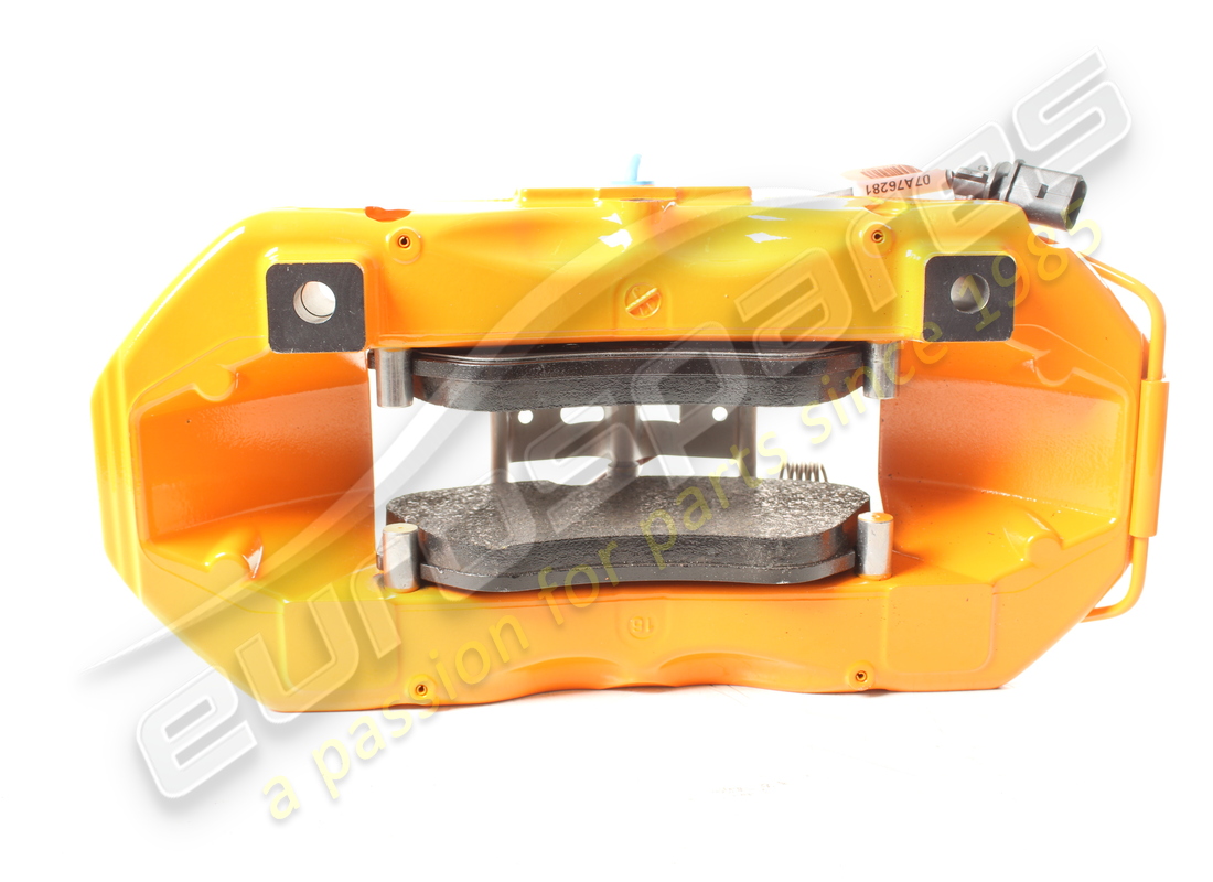 neu lamborghini bremssattel ccb orange. teilenummer 4t0615106c (2)