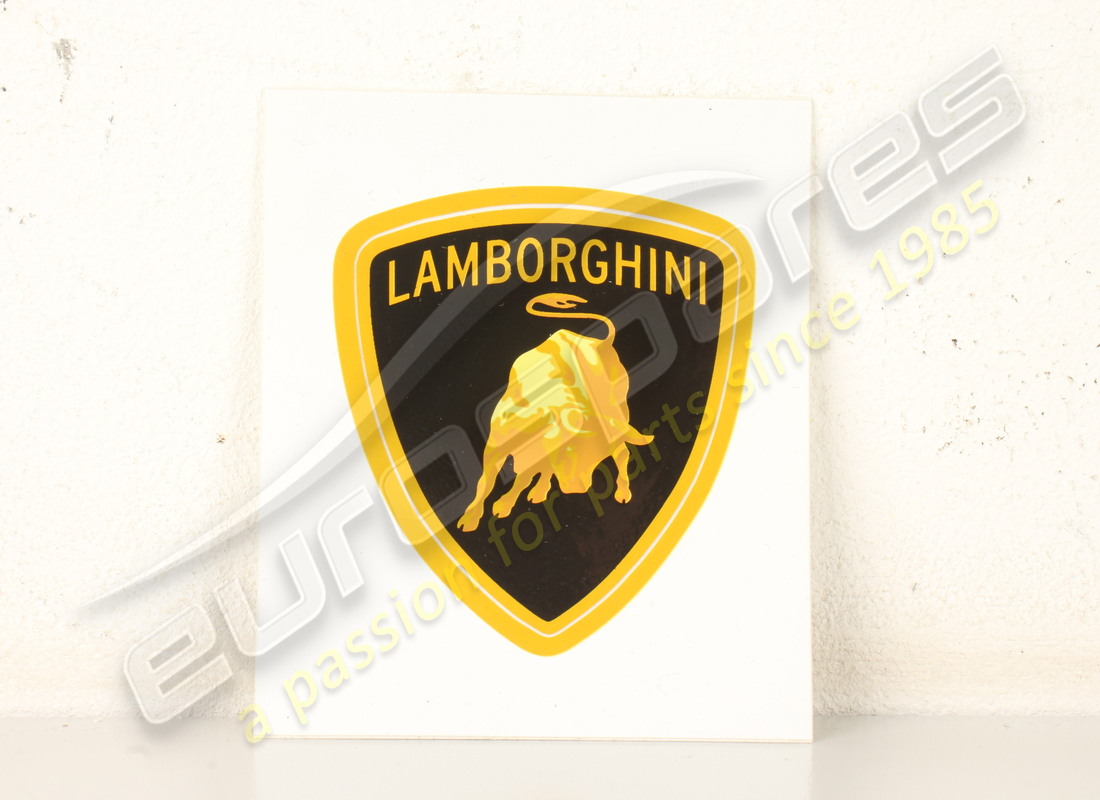 neu lamborghini kleiner flügelaufkleber (flach). teilenummer lst005 (1)