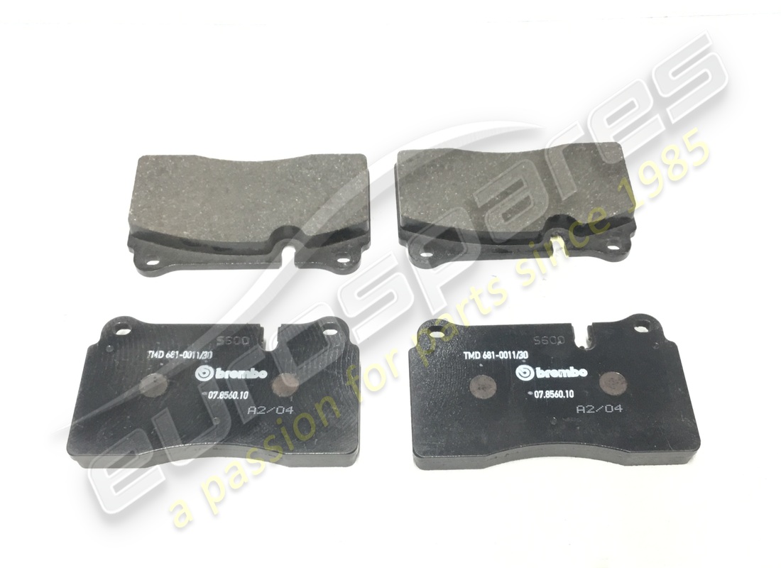 NEU (SONSTIGES) Ferrari SATZ HINTERE PADS AUS CARBON-KERAMIK . TEILENUMMER 70001083 (1)