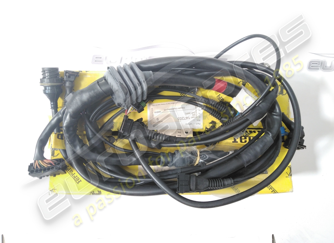 neues ferrari set zündkabel - zylinder 7/12. teilenummer 147203 (1)