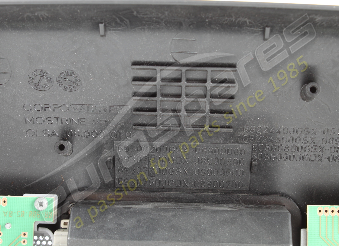gebrauchte ferrari dome-lampe. teilenummer 81034600 (3)