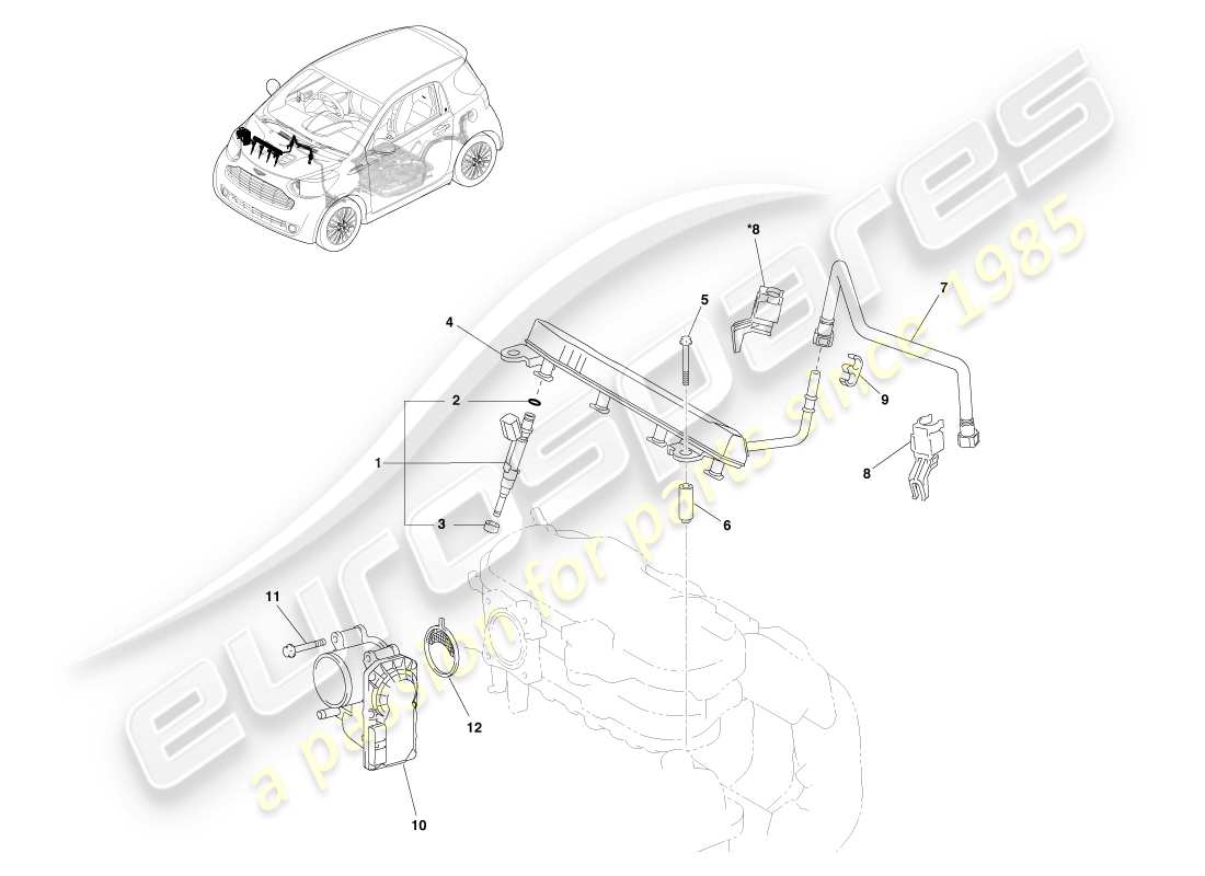 teilediagramm mit der teilenummer 22271-47020