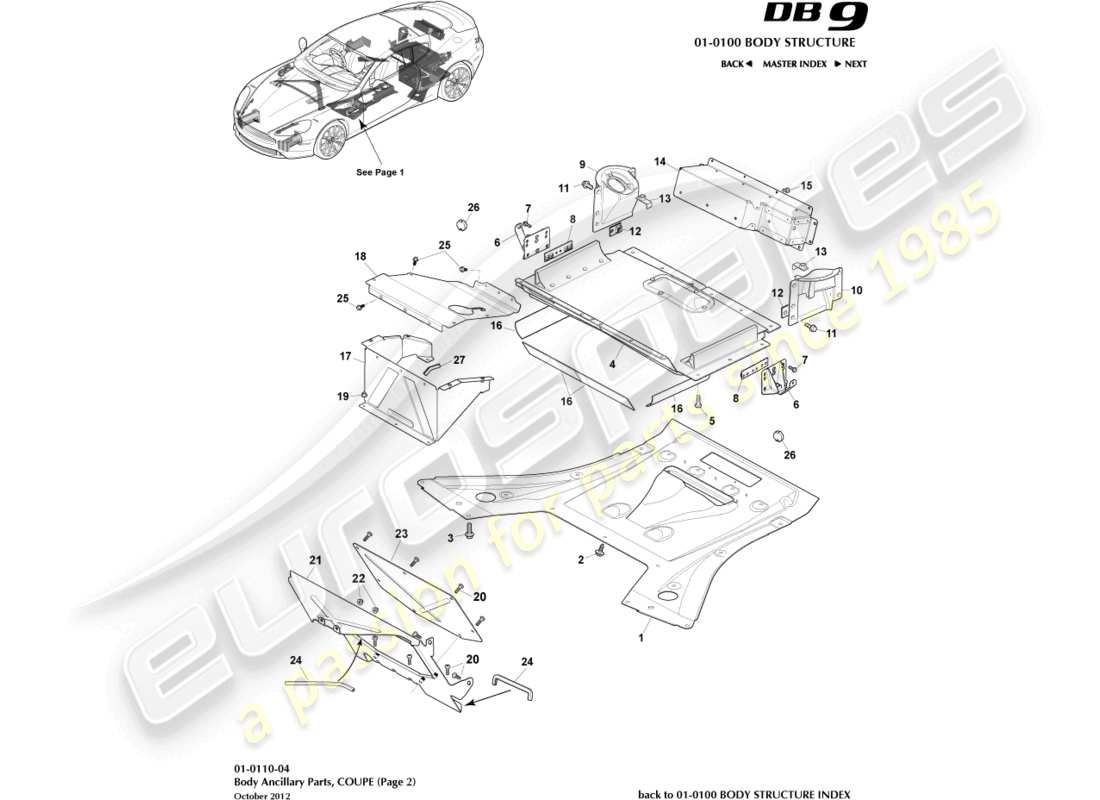teilediagramm mit der teilenummer 4g43-9n070-ab